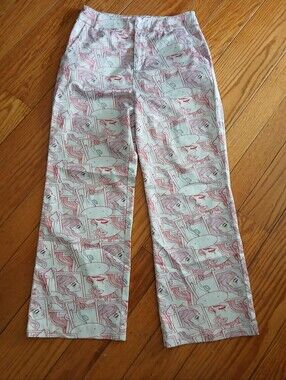 SHEIN X Comic Strip  Print  Wide Leg Pants Size S